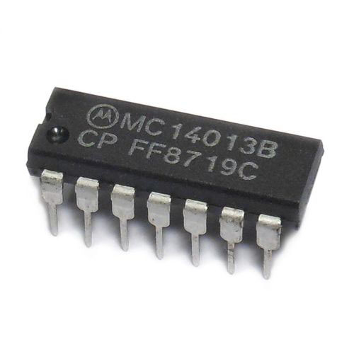 1PCS MC14013BCP  Encapsulation:DIP,Dual Type D Flip-Flop 
